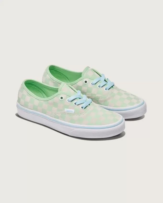 Auténtico zapato de ante con diseño de cuadros