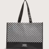 Bolsa de mano reutilizable con diseño de tablero de ajedrez