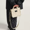 Bolso de mano con estampado de cuadros de Lil Pergs