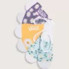 Calcetines Canoodle estampados (paquete de 3)