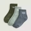 Calcetines clásicos de media caña para niños (paquete de 3)