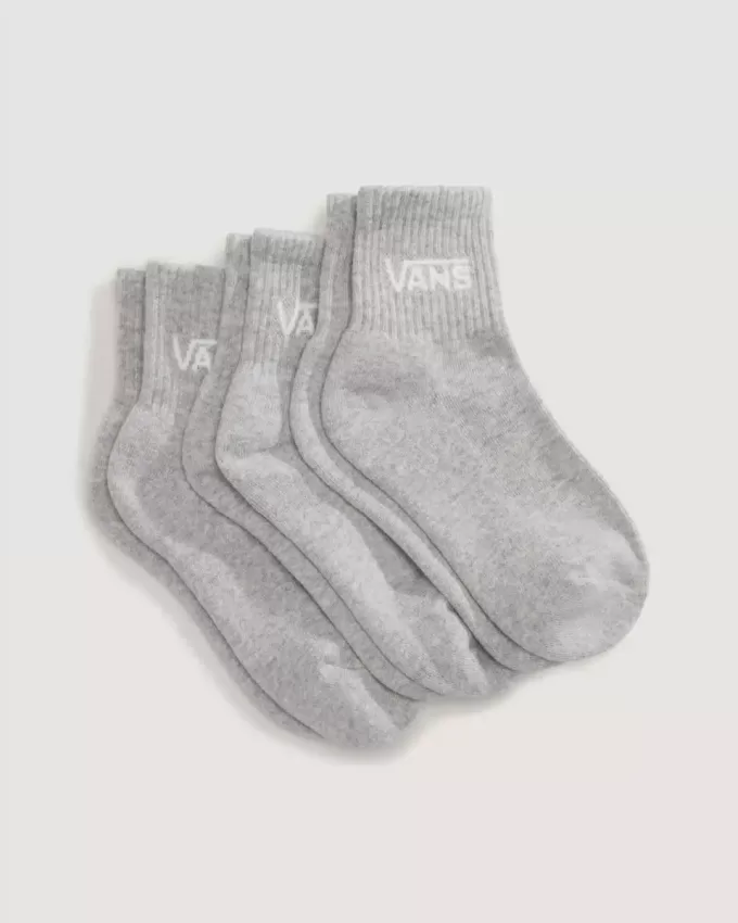 Calcetines clásicos de media caña para niños (paquete de 3)