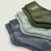 Calcetines clásicos de media caña para niños (paquete de 3)