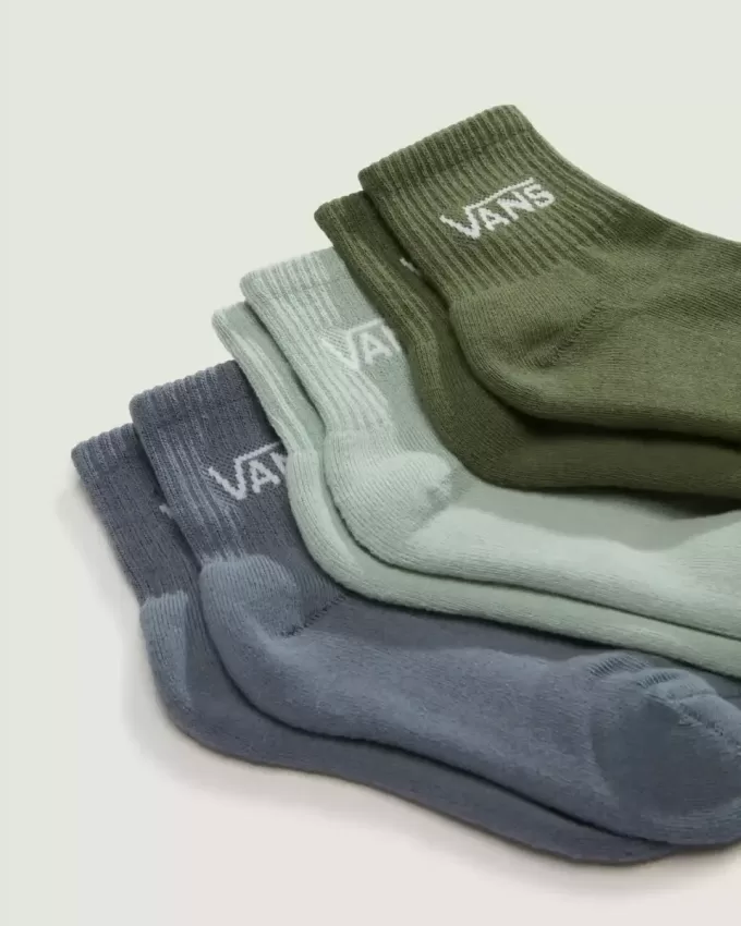 Calcetines clásicos de media caña para niños (paquete de 3)