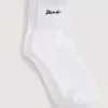 Calcetines de media caña con texto clásico