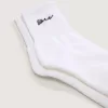 Calcetines de media caña con texto clásico