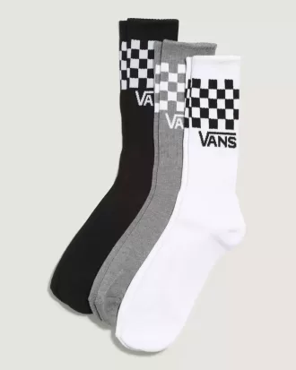 Calcetines deportivos de cuadros para niños