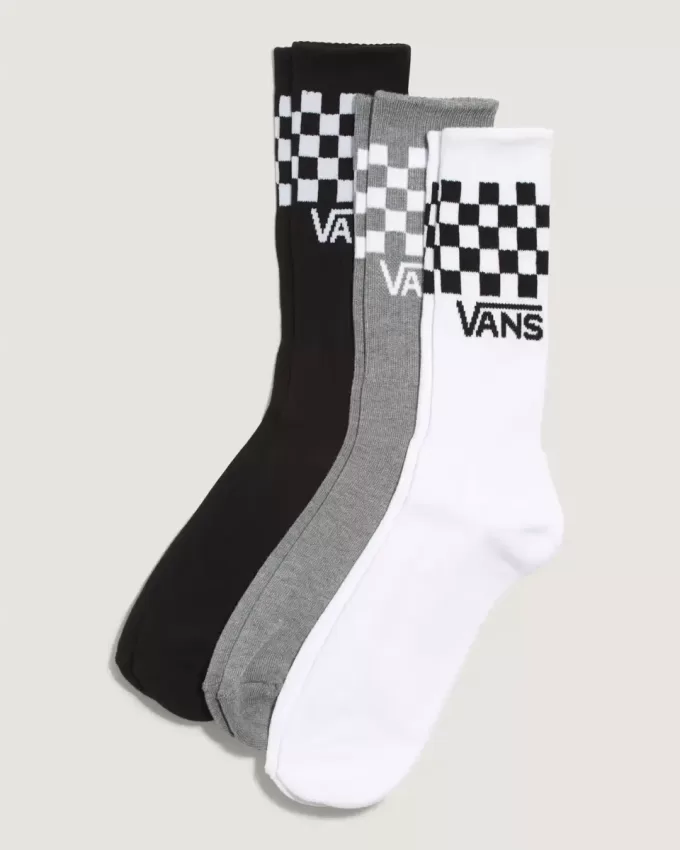 Calcetines deportivos de cuadros para niños