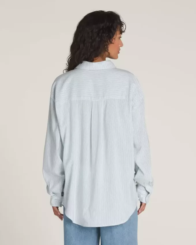 Camisa a rayas con botones de Gillian