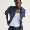 Camisa abotonada a cuadros Lawson