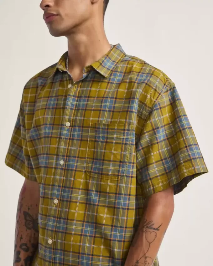 Camisa abotonada a cuadros Lawson