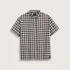 Camisa abotonada a cuadros Monte