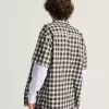 Camisa abotonada a cuadros Monte