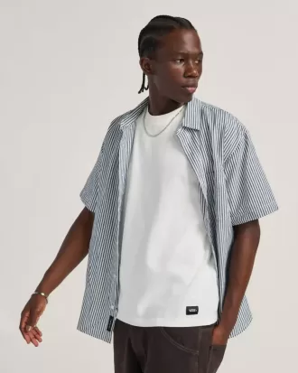 Camisa abotonada de rayas Lawson