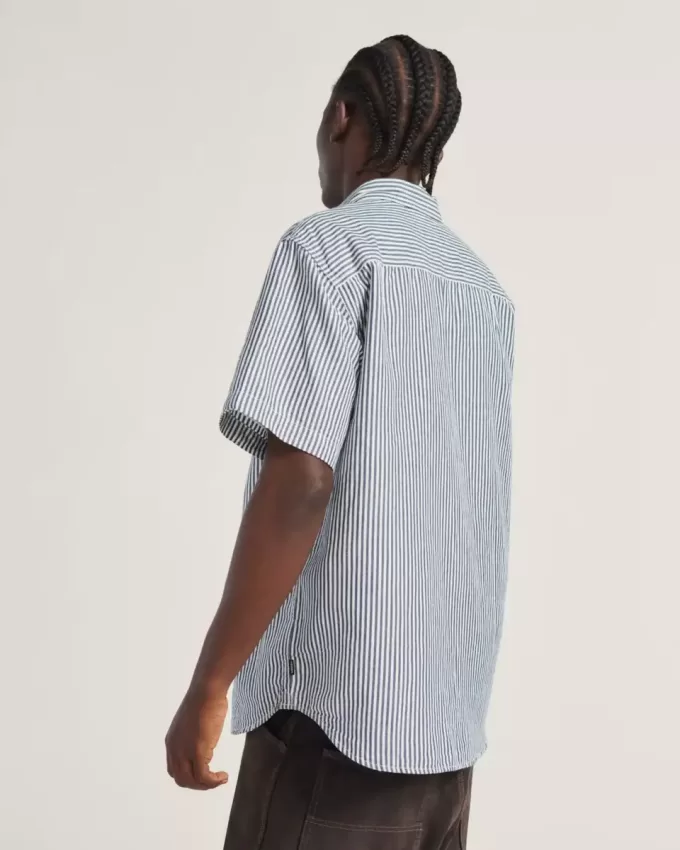 Camisa abotonada de rayas Lawson