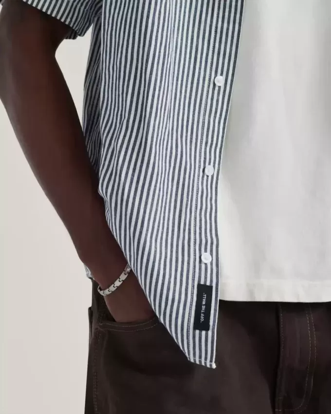 Camisa abotonada de rayas Lawson