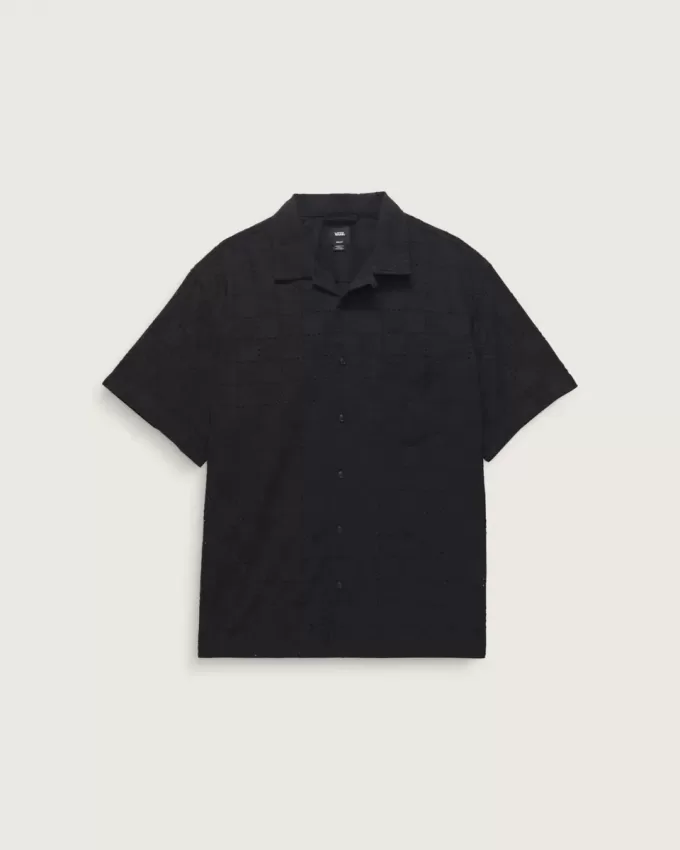 Camisa tejida con ojales Wayside