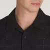 Camisa tejida con ojales Wayside
