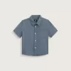 Camisa tejida sólida Lawson para niños pequeños