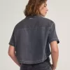 Camisa vaquera con botones de Natalie