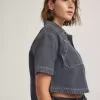 Camisa vaquera con botones de Natalie
