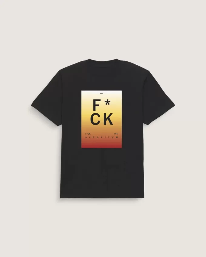 Camiseta «A la mierda con el algoritmo»