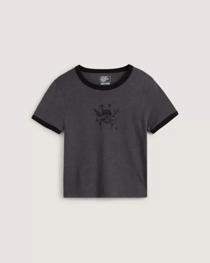 Camiseta con cuello redondo de Cruzing