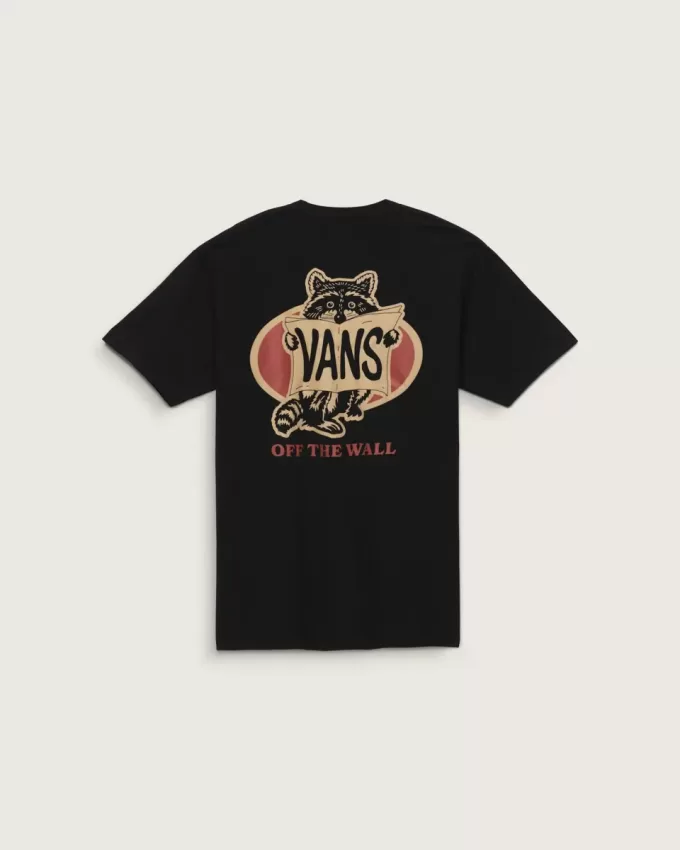 Camiseta con el símbolo del mapache