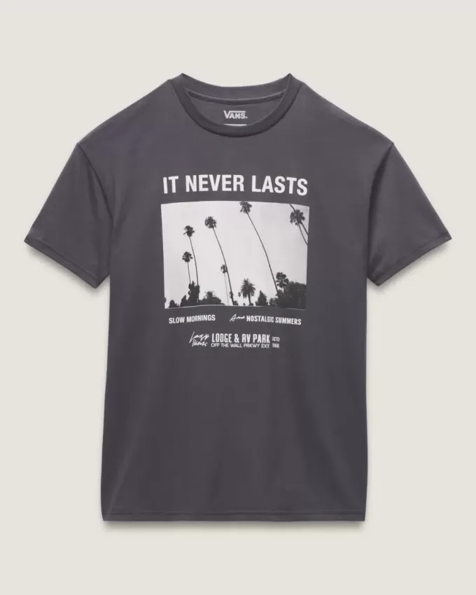 Camiseta con foto «Nunca se acaba»
