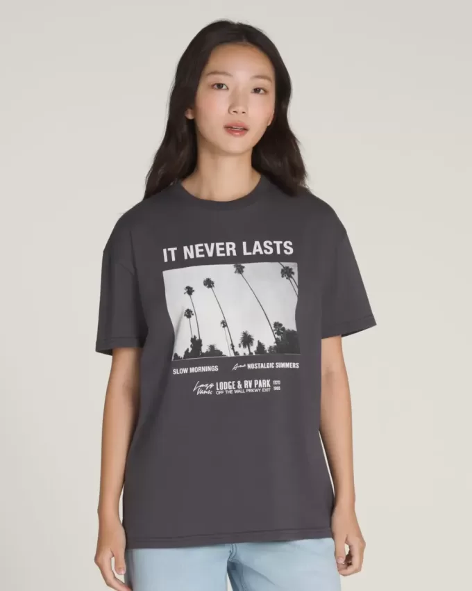 Camiseta con foto «Nunca se acaba»