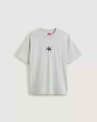 Camiseta con salpicaduras de skate
