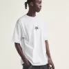 Camiseta con salpicaduras de skate