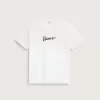 Camiseta con texto clásico