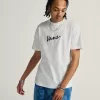 Camiseta con texto clásico
