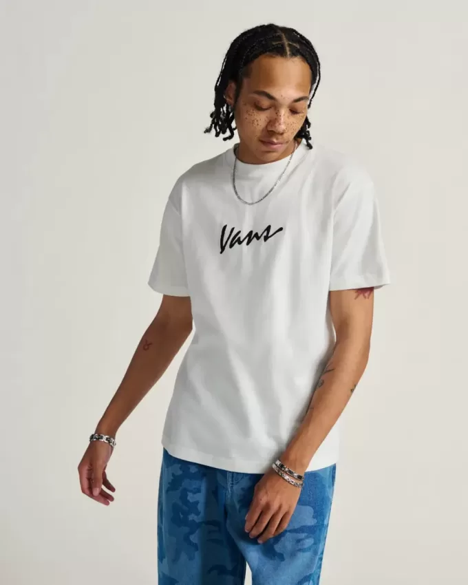 Camiseta con texto clásico