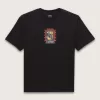 Camiseta con ventana de calavera segadora