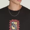 Camiseta con ventana de calavera segadora