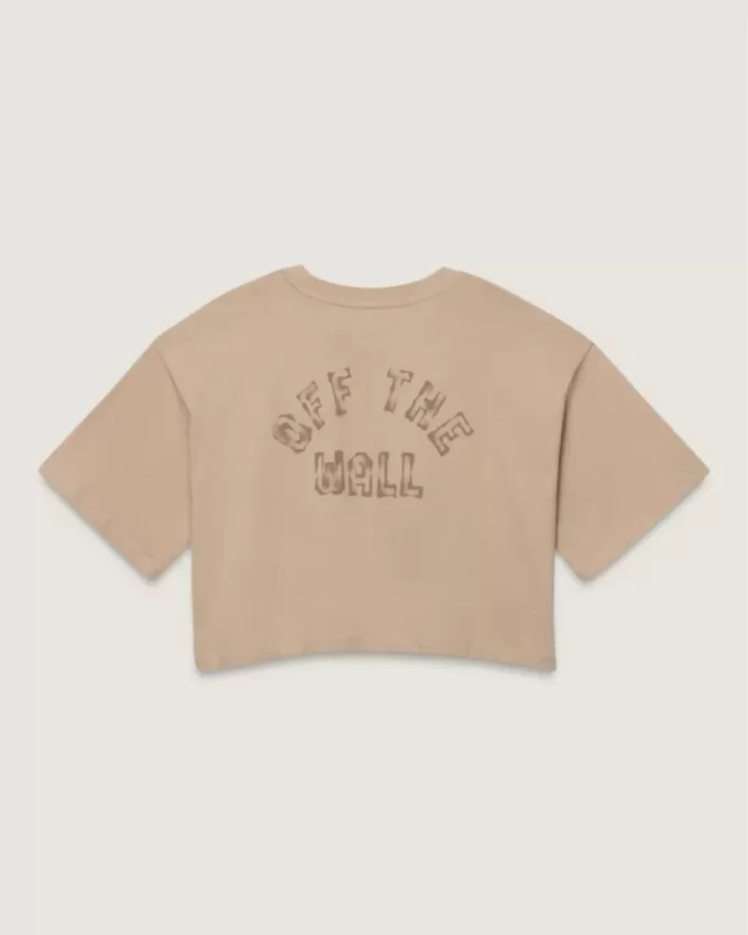 Camiseta corta relajante improvisada