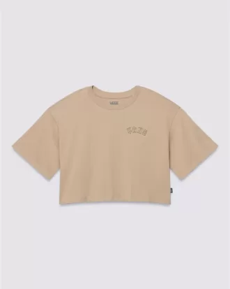 Camiseta corta relajante improvisada