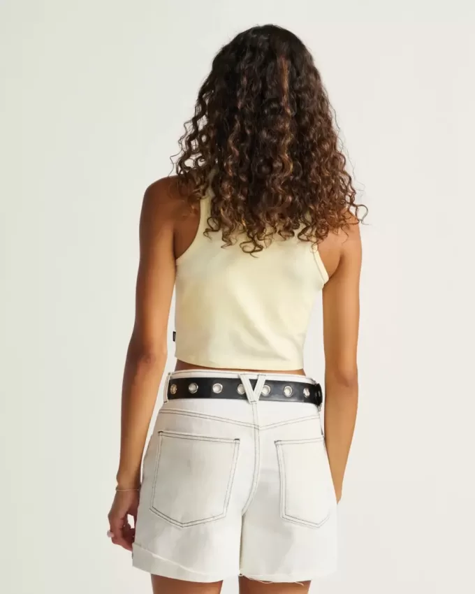Camiseta corta sin mangas para uso diario
