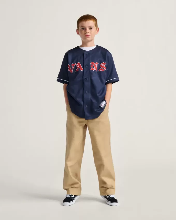 Camiseta de béisbol Ye Olde Vans para niños