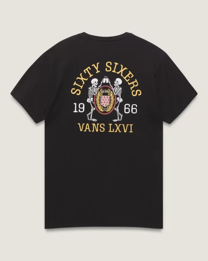 Camiseta de calavera de la fraternidad LXVI