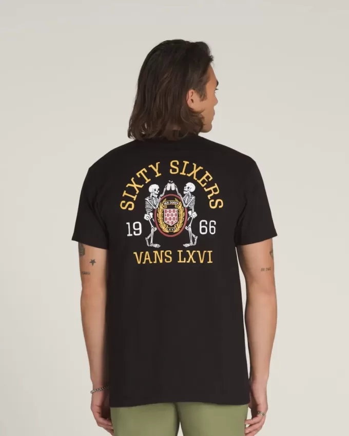 Camiseta de calavera de la fraternidad LXVI