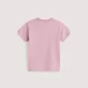 Camiseta de cerezas a cuadros para niños pequeños