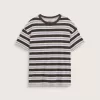 Camiseta de cuadros a rayas de Salton