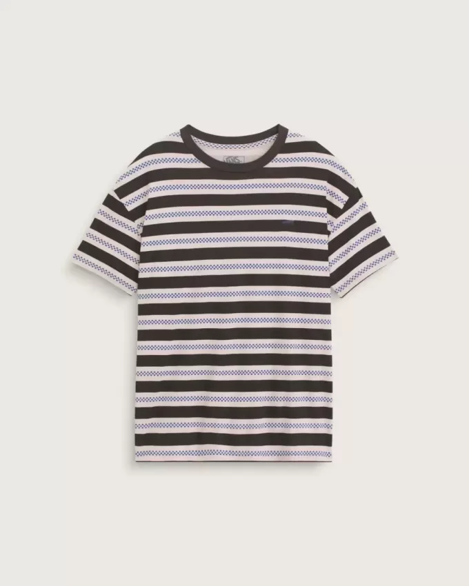 Camiseta de cuadros a rayas de Salton