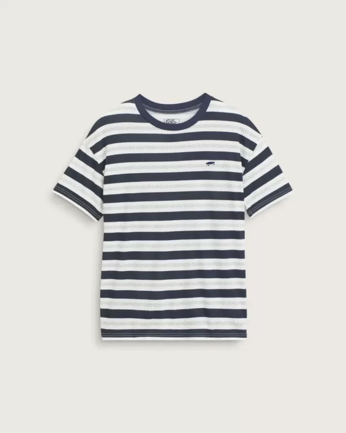 Camiseta de cuadros a rayas de Salton