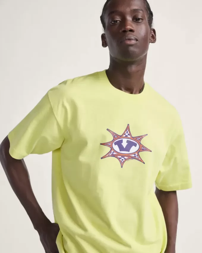 Camiseta de cuadros estrella