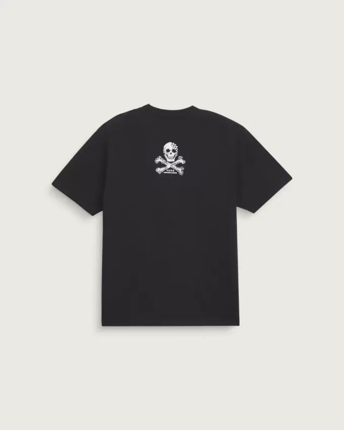 Camiseta de cuadros y huesos