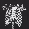 Camiseta de cuadros y huesos